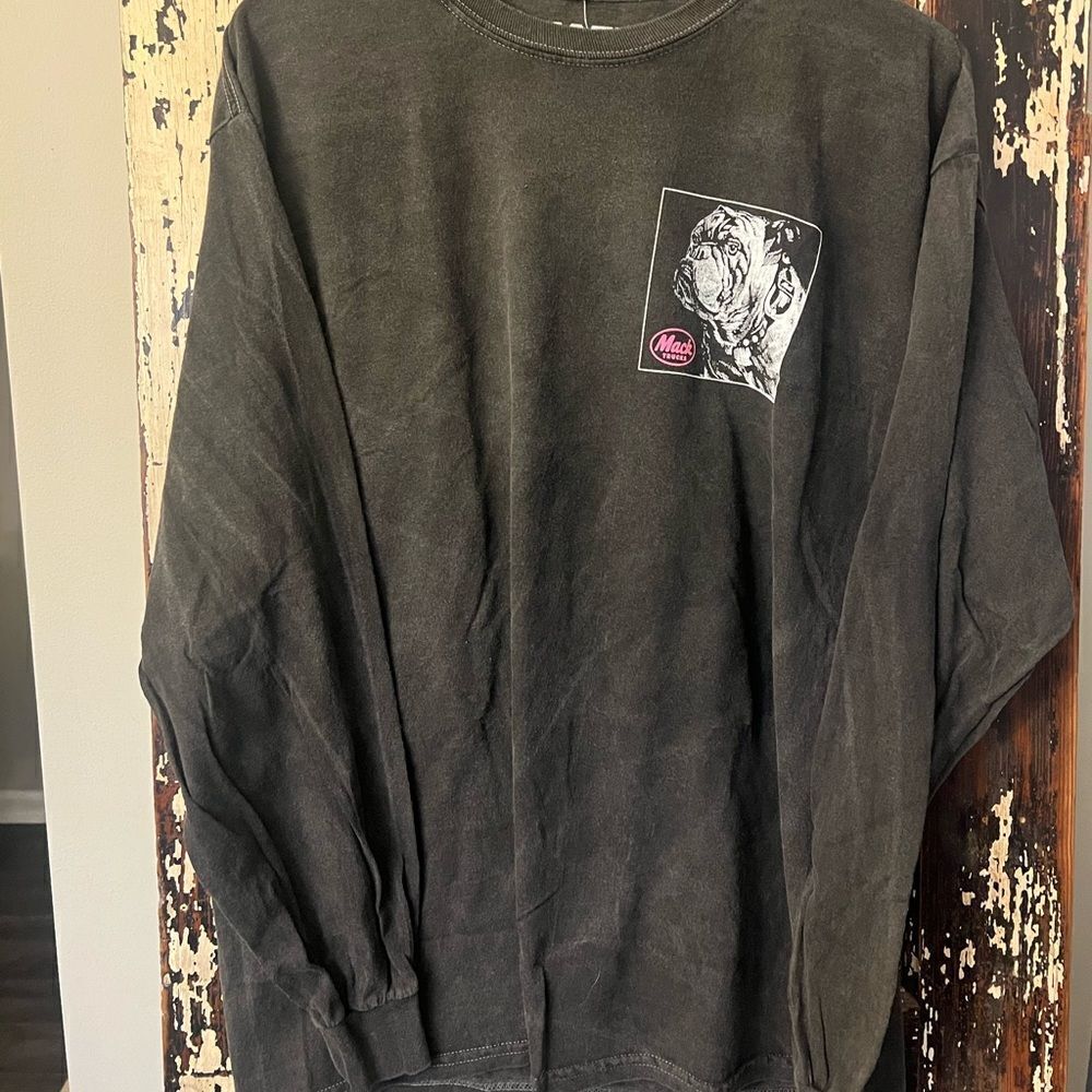 Mack Trucking x Ripple Junction mineral wash long sleeve T-shirt. Allentown, PA